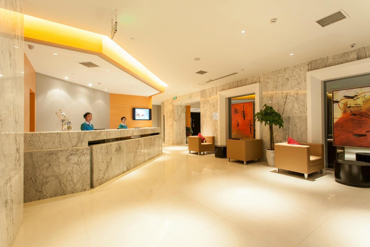 Magnolia Business Hotel Xining Railway Station Grand Cross Mojia Street Kültér fotó